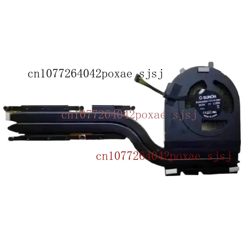 

SJ NEW For E490 E590 Laptop Heatsink With Fan 02DL825 02DL824 AT1AH002 DT0