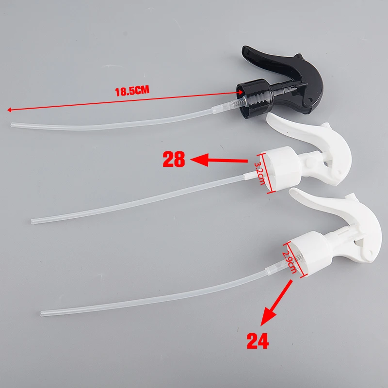 【K】1Pc 24/28mm Mist Spray Nozzle Trigger Sprayer Head Top For Bottle With Dip Tube Replacement Watering Paint Jacket Lotion Pump