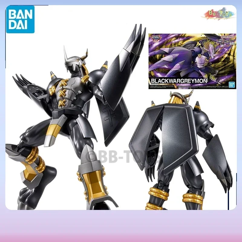 

В наличии Оригинальная подлинная Bandai Anime Digimon Adventure Black War Greymon TV FRS Сборная модель игрушки Фигурка Подарки Дети