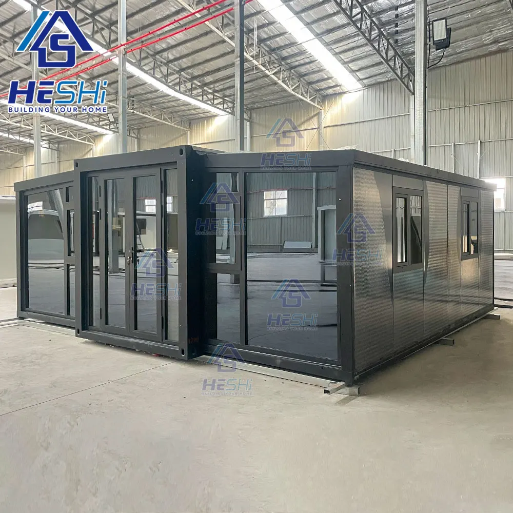 High Quality Prefabricated 20Ft 30Ft 40Ft Expandable Container House 2 3 4 Bedroom Prefab Building Modular Home Casa Contenedor