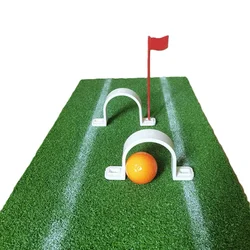 Golf Putting Gates-Entraînement de golf en salle, 11% ment, 1 paquet, 2 pièces