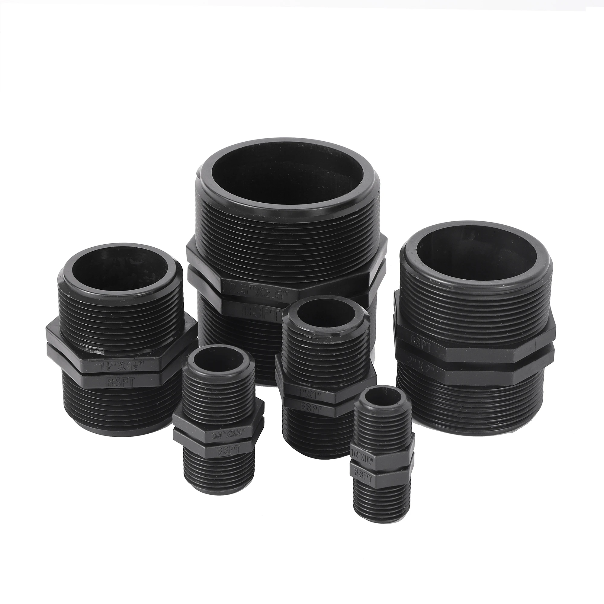 Adaptateur égal en T BSP mâle 1/2"3/4" 1"-2.5" pour irrigation de jardin, raccord de tuyau à raccords de tuyaux, raccords pour aquarium et bassin à poissons