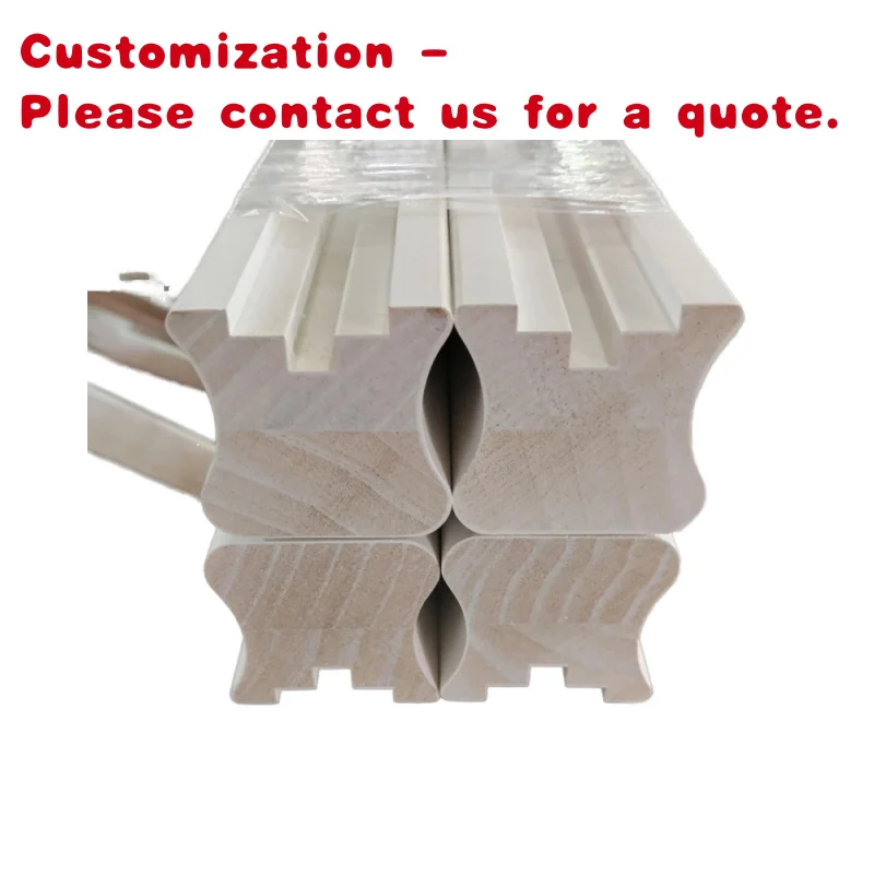 

На заказ. Высококачественные белые поручни для лестниц из грунтованного дерева, современные водонепроницаемые стеклянные балюстрады, балкон и любые лестницы F