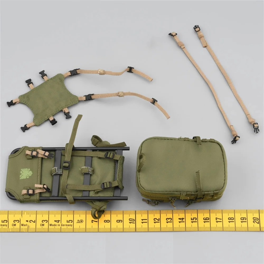 

Soldierstory SSG009 Soldier Female Agent Ward Operation Toys Model Backpack Bag Belt Waist Duty Belt Accessories For 12" DIY 1/6