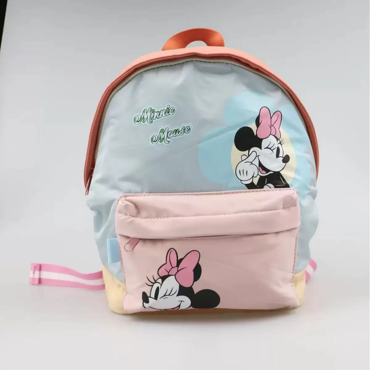 Disney cartoon Minnie Mouse New Kids Backpack  Schoolbag Girls and Boys Cute Shoulder Bag