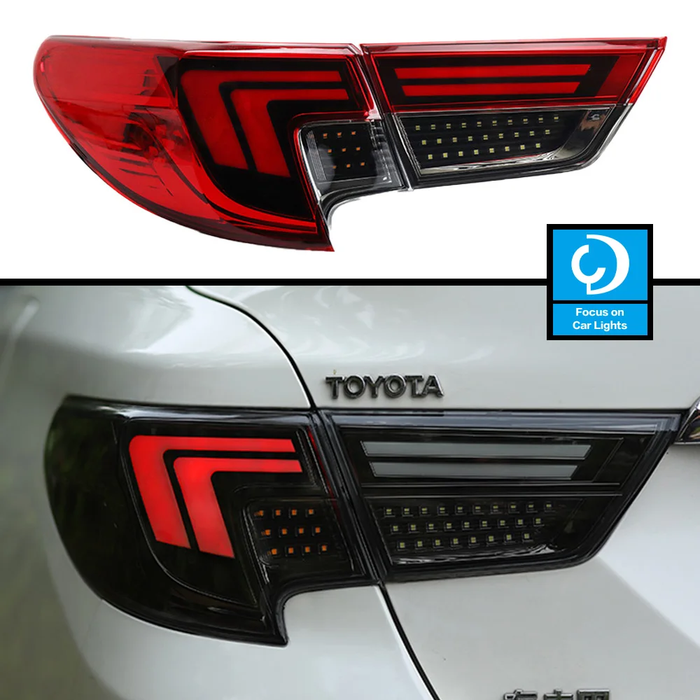 Taillights Styling for Toyota Mark X Tail Lights 2014-2019 Tail Light LED DRL Running Signal Brake Reversing Parking Lighthouse