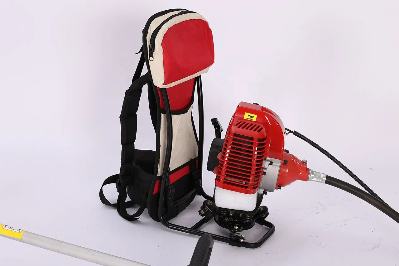 

62cc gasoline garden backpack grass cutting brush cutter
