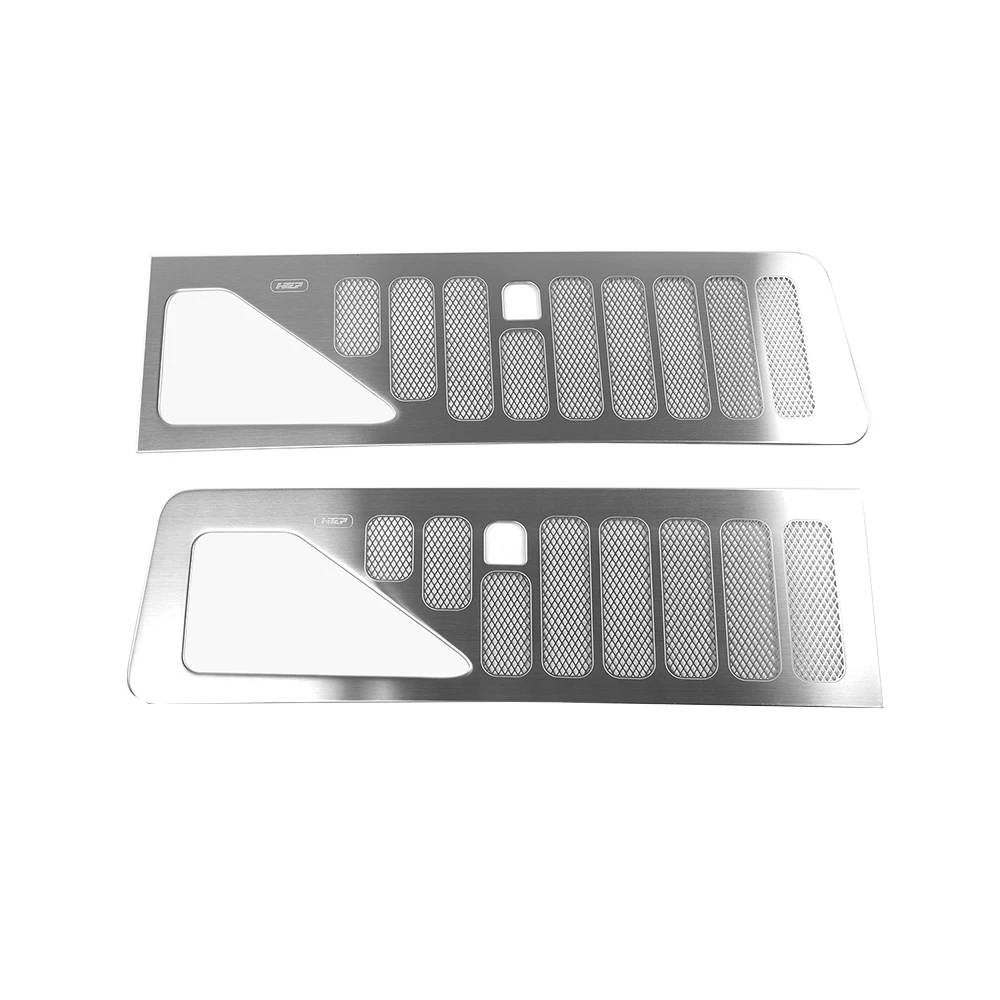 Front Hood Air Vent Cover Wiper Cowl Drainage Channel Grille Guard for BAIC 212 T01 Insect Proof Mesh Trim Modification Parts