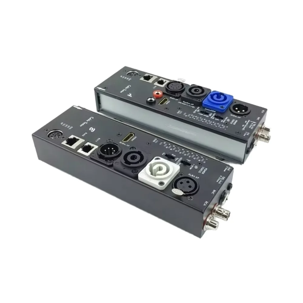 Audio Cable Tester Power Support Featuring SPEAKON XLR DIN RCA BNC 3.5 JACK 6.35 JACK RJ45 RJ11 Audio Sound Equipment