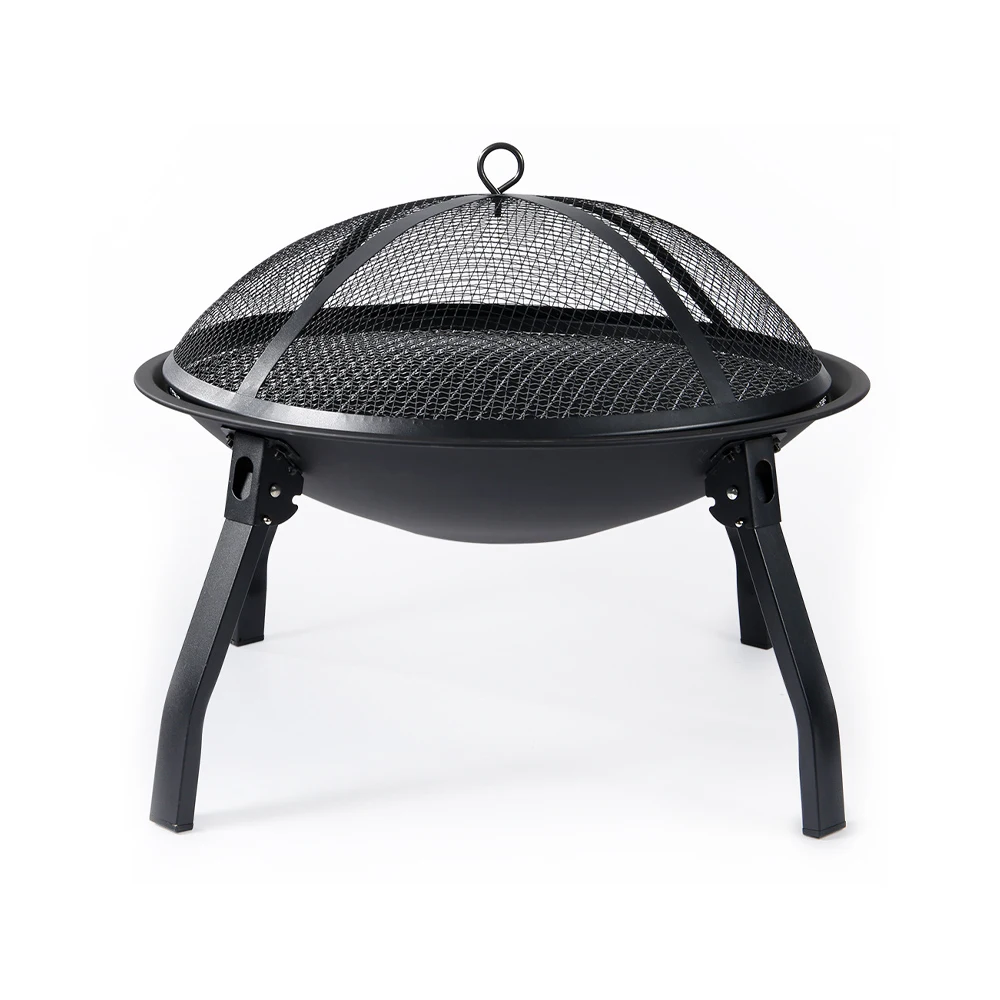 Barbecue GrillOutdoor Charcoal Barbecue Grill TableCharcoal HeatingFire Pit