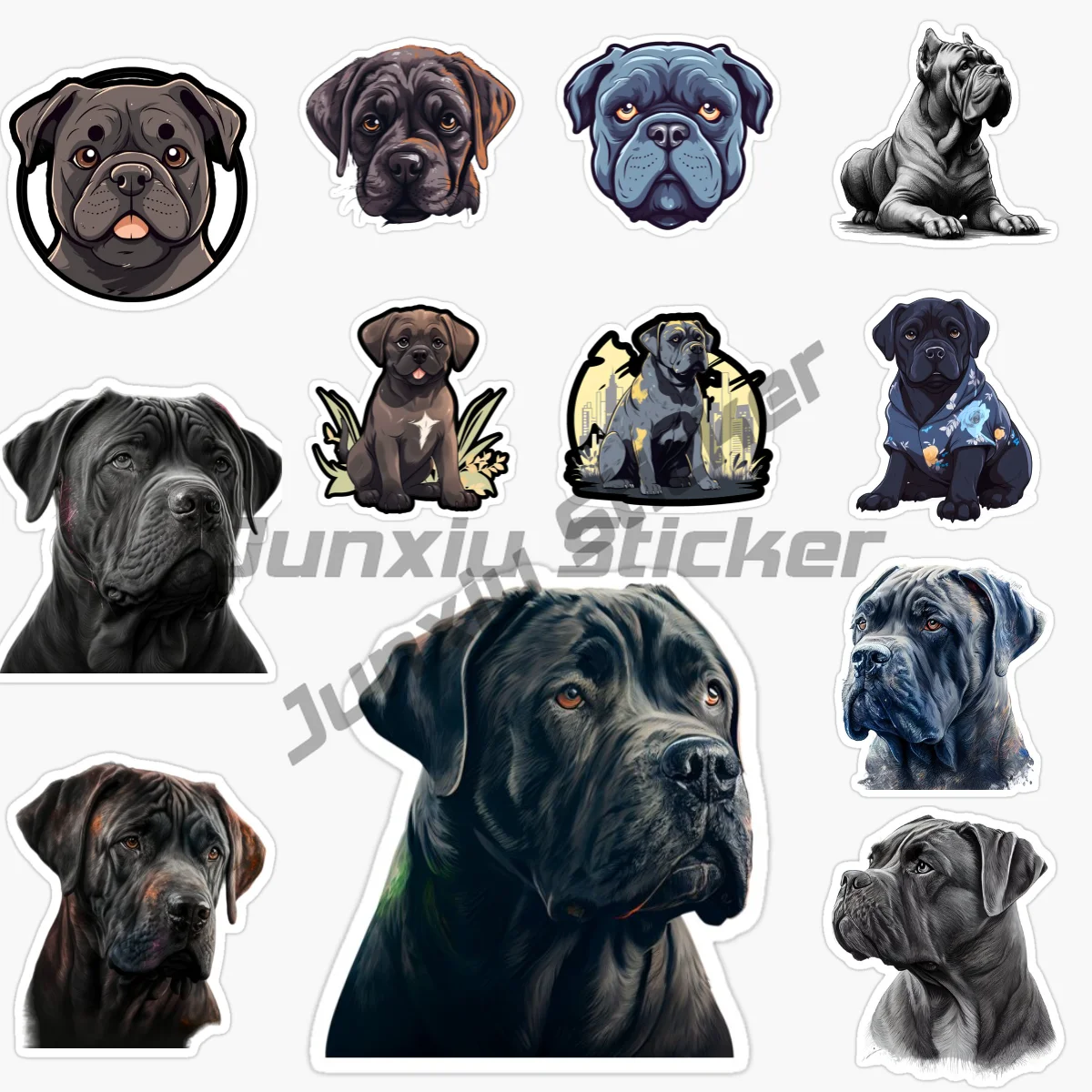 

CANE CORSO Italian Brave Dog Car Sticker Vinyl Self-Adhesive Decorative Decal Car Accessories Accessories
