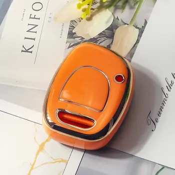 KEYYOU 新款單鍵雷諾Twingo Clio Kangoo Master Symbol保護鑰匙圈TPU汽車鑰匙套外殼配件 10 最佳銷售 雷諾Kangoo MK1 - №6