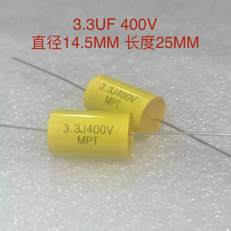 

10pcs New Taiwanese MPT series 2.2UF-18UF multi model 100V/400V fever divider capacitor