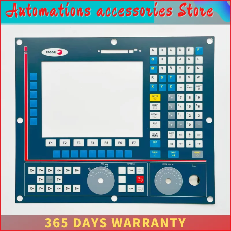 8040M przełącznik membranowy CNC 8040-M-COL-K do Panel sterowania numerycznego klawiatura numeryczna sterującego CNC 8040M 8040-M-MON-K