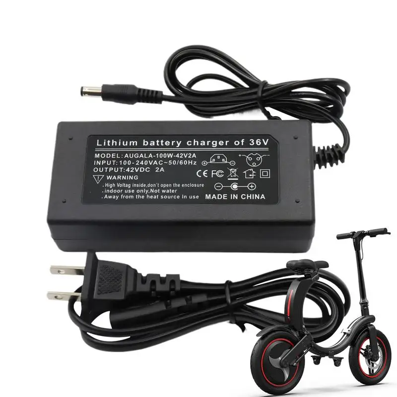 42V Battery Charger Smart Charger All-Purpose Battery Maintainer Energy-Saving Powering Tools Electric Scooter Accessories For