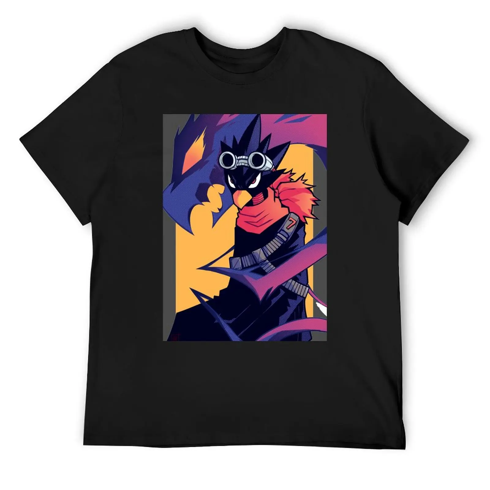 

Tokoyami Fumikage T-Shirt for a boy summer tops topping plain white t shirts men