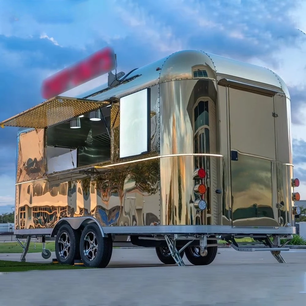 รถขายอาหารแบบกำหนดเองสำหรับร้า - Coffee Van Equipment บทวิจารณ์และราคา