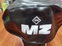 MZ seat cover, black, textured, e.g. for ETZ250 reproduction