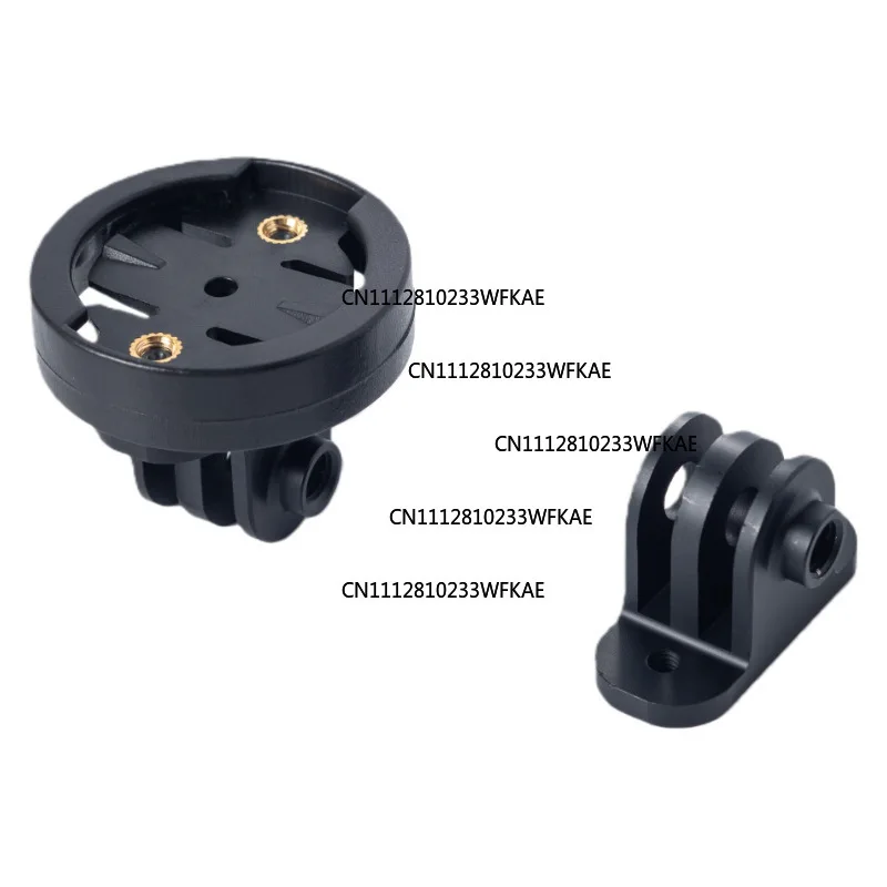 2PCS bracket conversion seat bicycle lamp hanging removable gopro power camera insta360