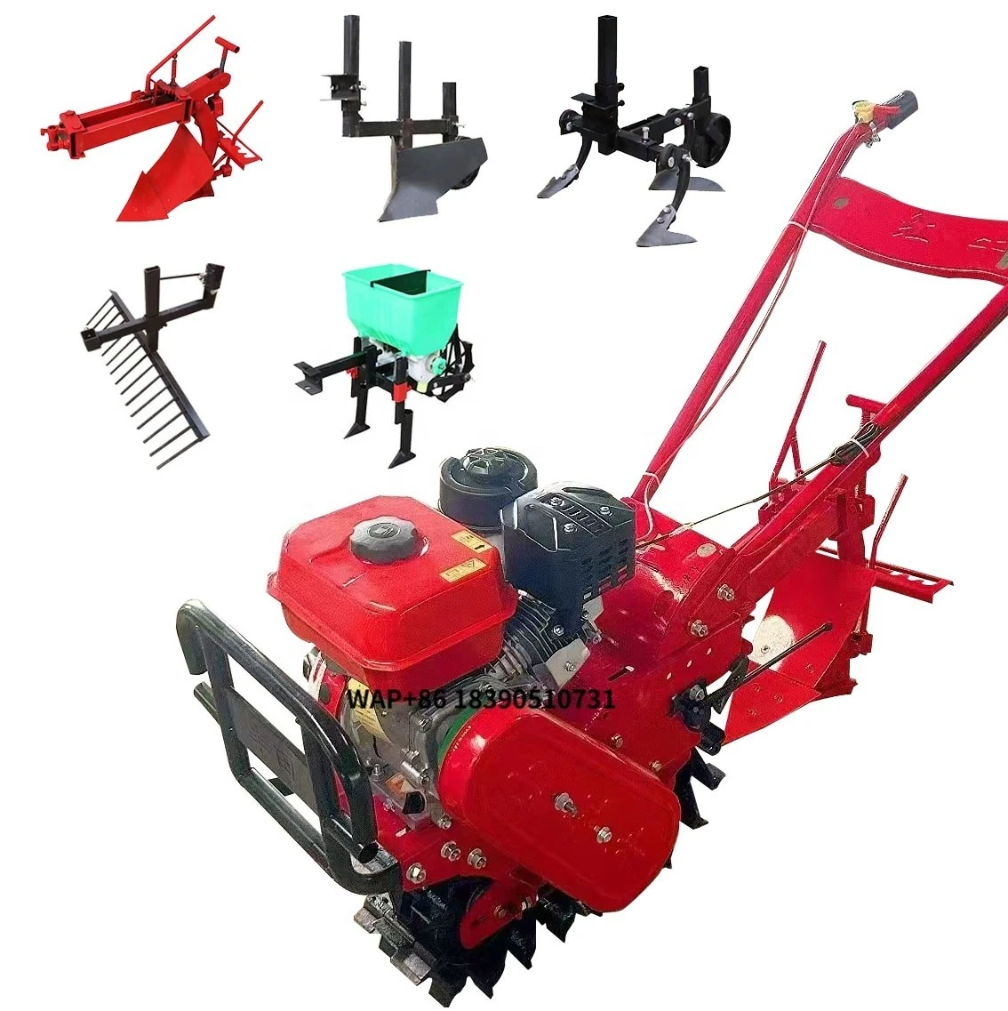 

Automatic Rotary Tiller Machine for Agricultural Multifunctional Mini Tillage