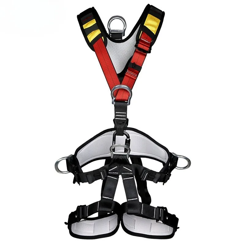 

Aerial Work Safety Belt Climbing Rescue Full Body Upside Down Safety Belt Comfortable Safety Climbing Equipment