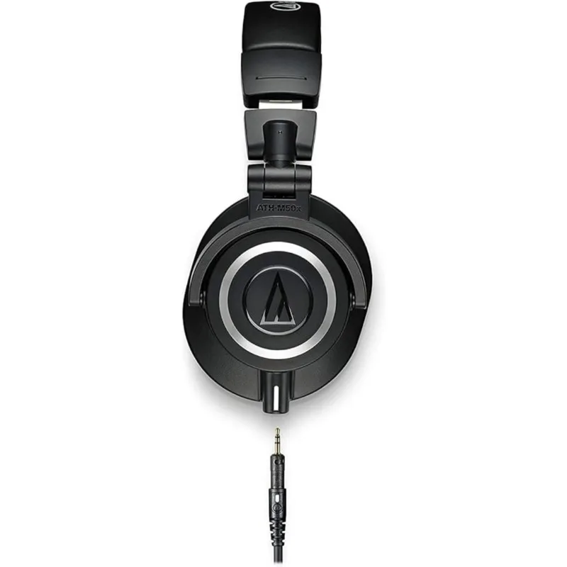 For Audio Technica ATH-M50x Professional studio monitor headphones, black