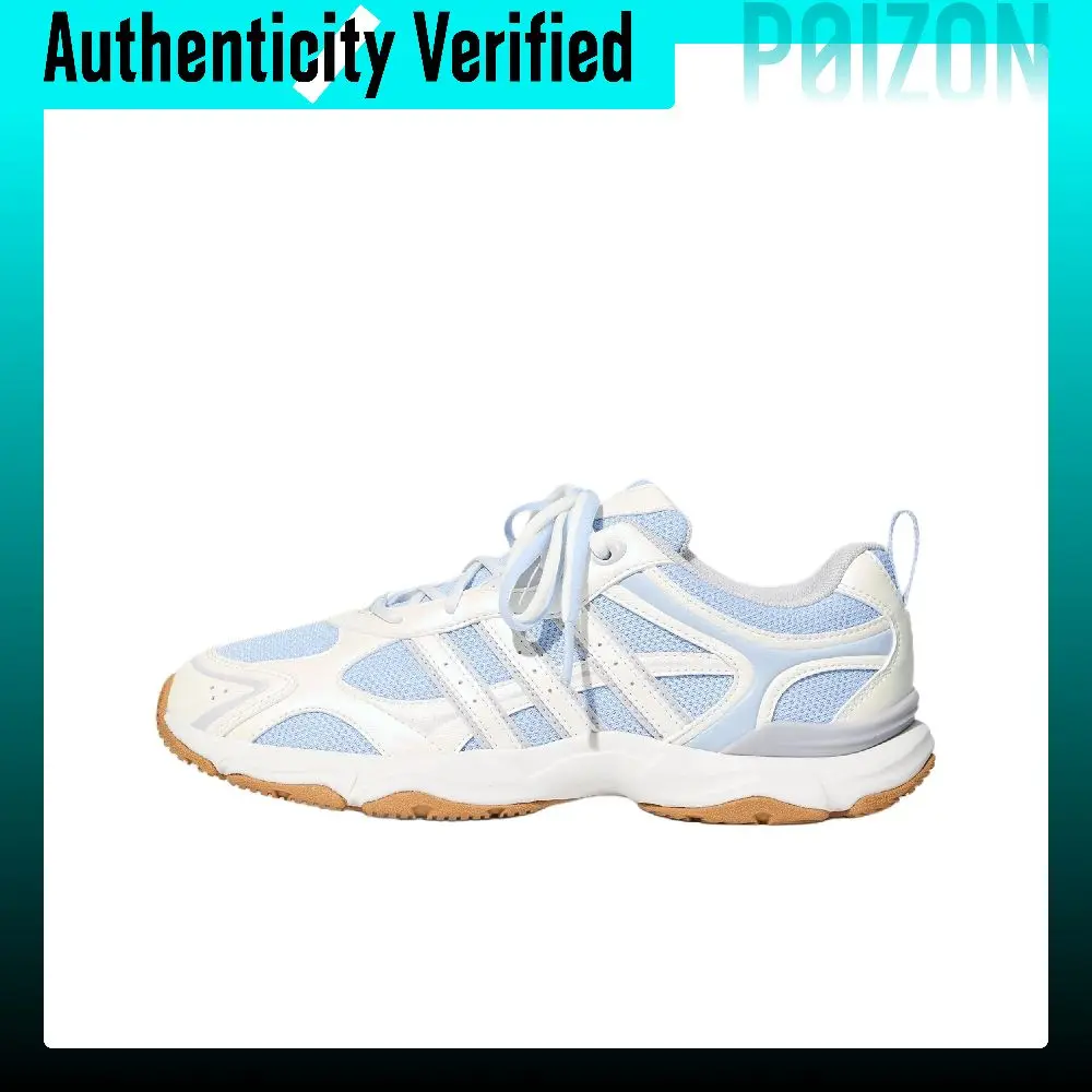 Adidas WHISPER GLIDE Casual Shoes Women's Low-top Bright White/Crystal Blue/Dot Gray KZ9635