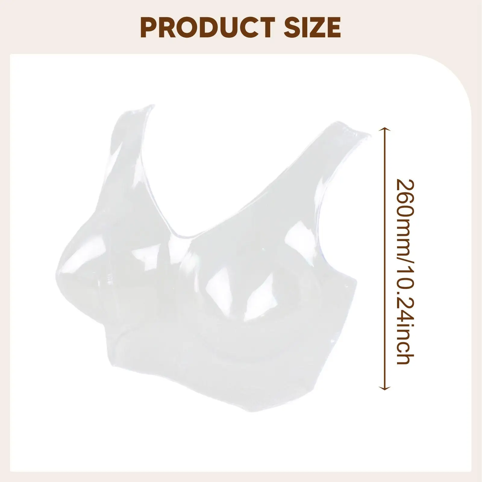 Bra Display Rack for Fuller Cup Lingerie Mannequin Prop Compact Countertop Holder