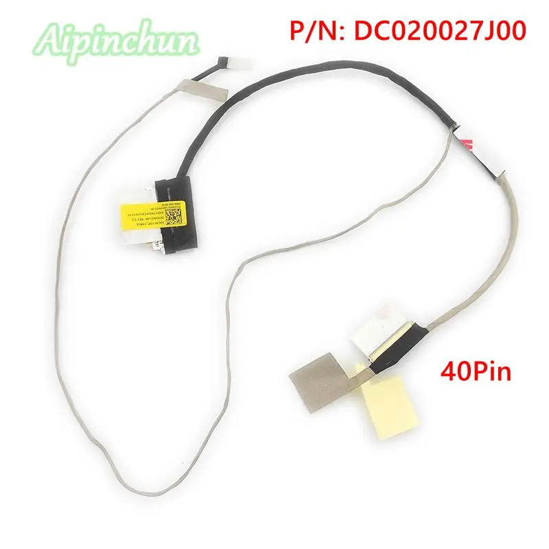 New AHL50 Cable For HP 250G4 255G4 250 G4 255 G4 15-AC 15-AF TPN-C125 Laptop LCD LVDS Flex Cable DC020027J00 40pins
