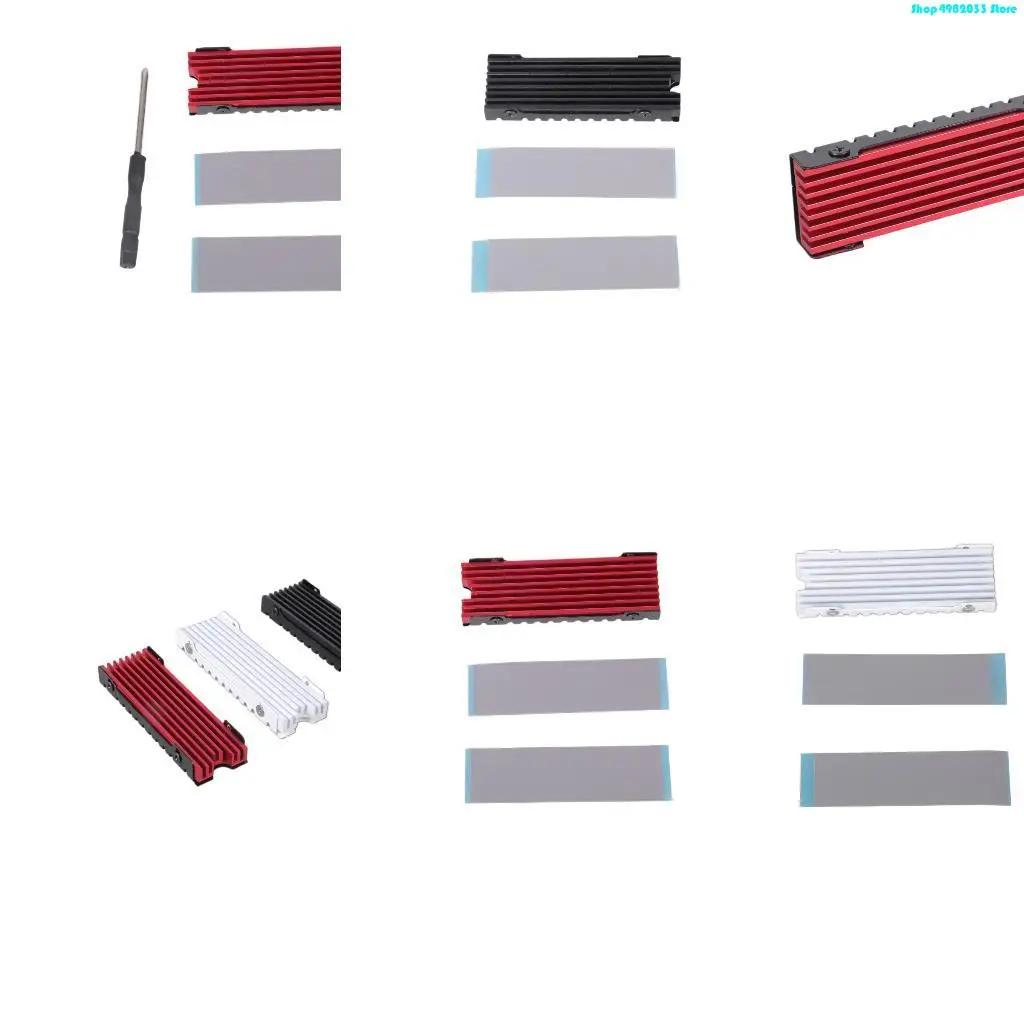 Thin M.2 2280 Drive Cooling Radiator Universal Compatibility for Game Consoles And Desktop Ensuring Optimaled Cooling