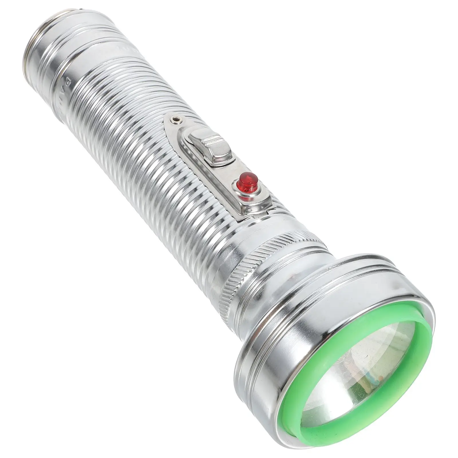 

Retro Flashlight Classic Rural Household Flashlight Powered Flashlight Photo Prop Night Flashlight Old-Fashioned M