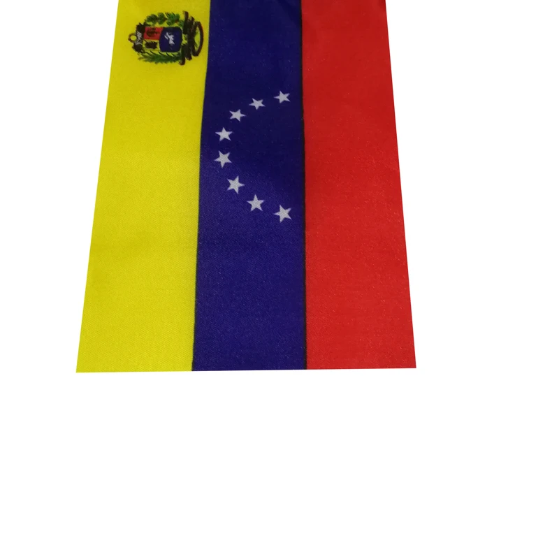 10 Pcs/lot Venezuela Hand Waving Flags 14x21cm Venezuela Flag Wholesale 10 Pcs per Lot