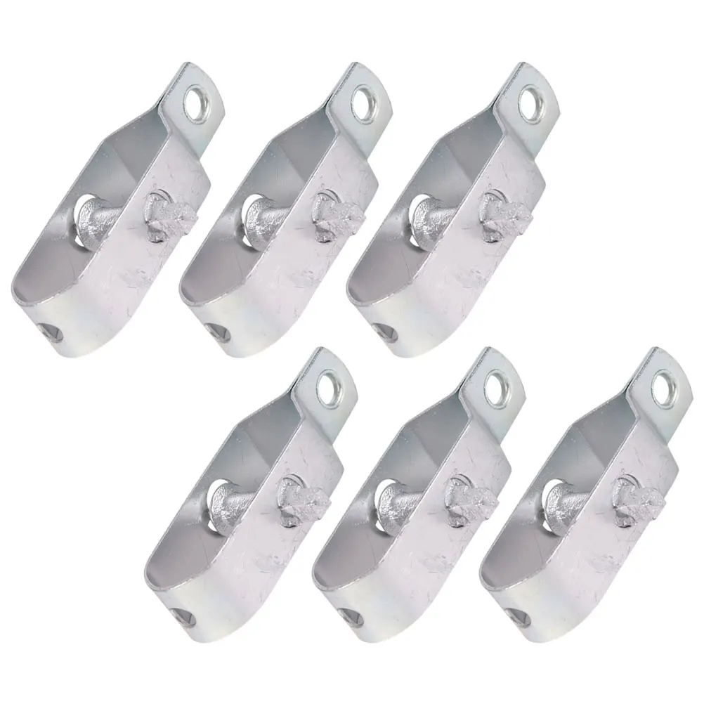 

6pcs Greenhouse Tensioner 80mm Steel Cable Tightener Heavy Duty Rope Lock Fencing Line Furniture Steel Wire Tensioner Parts