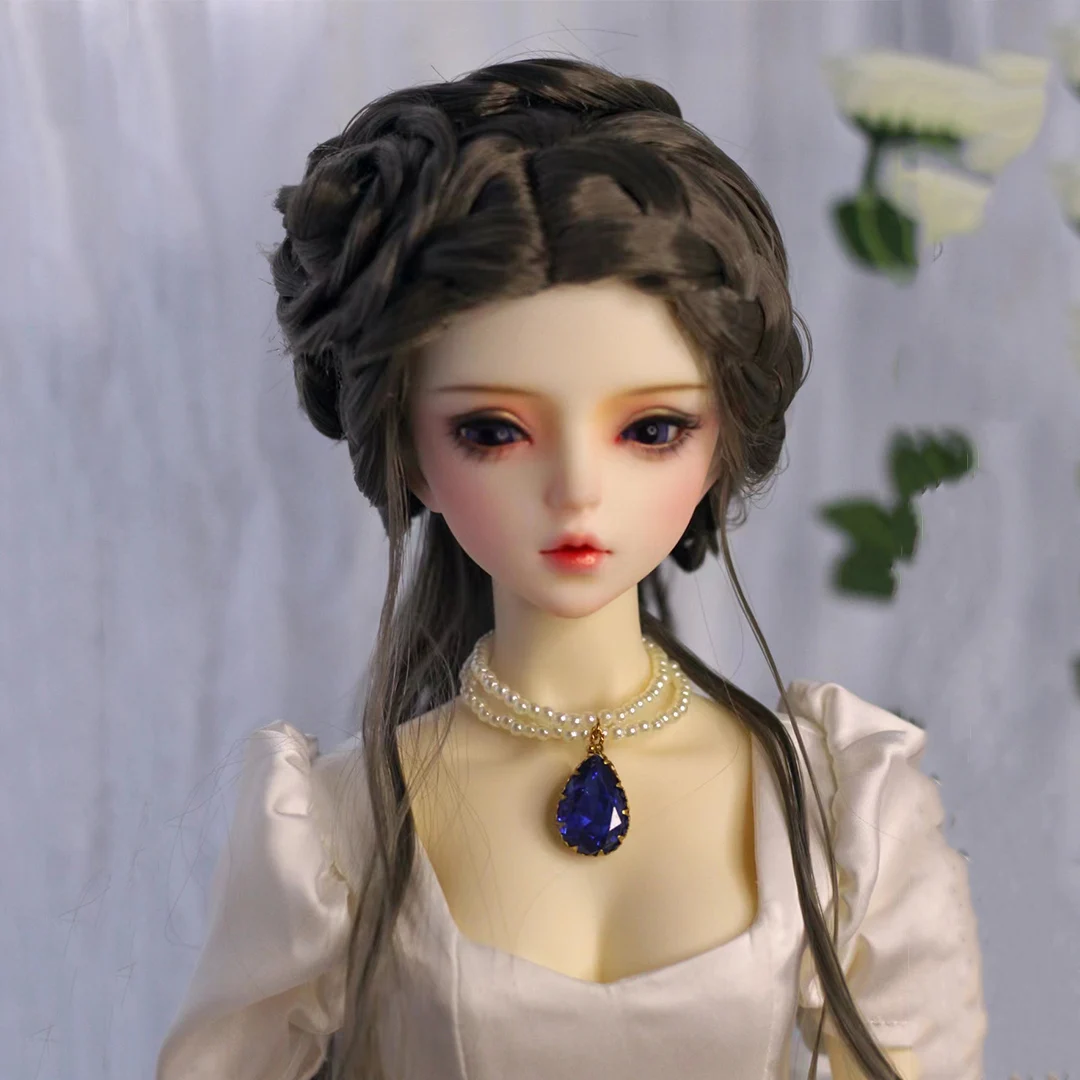 1/4 1/3 Schaal Bjd Pop Pruiken Oude Kostuum Chinese Hanfu Vintage Haar Fee Pruik Voor Msd Sd13 Groot Meisje Ssdf Accessoires A1847