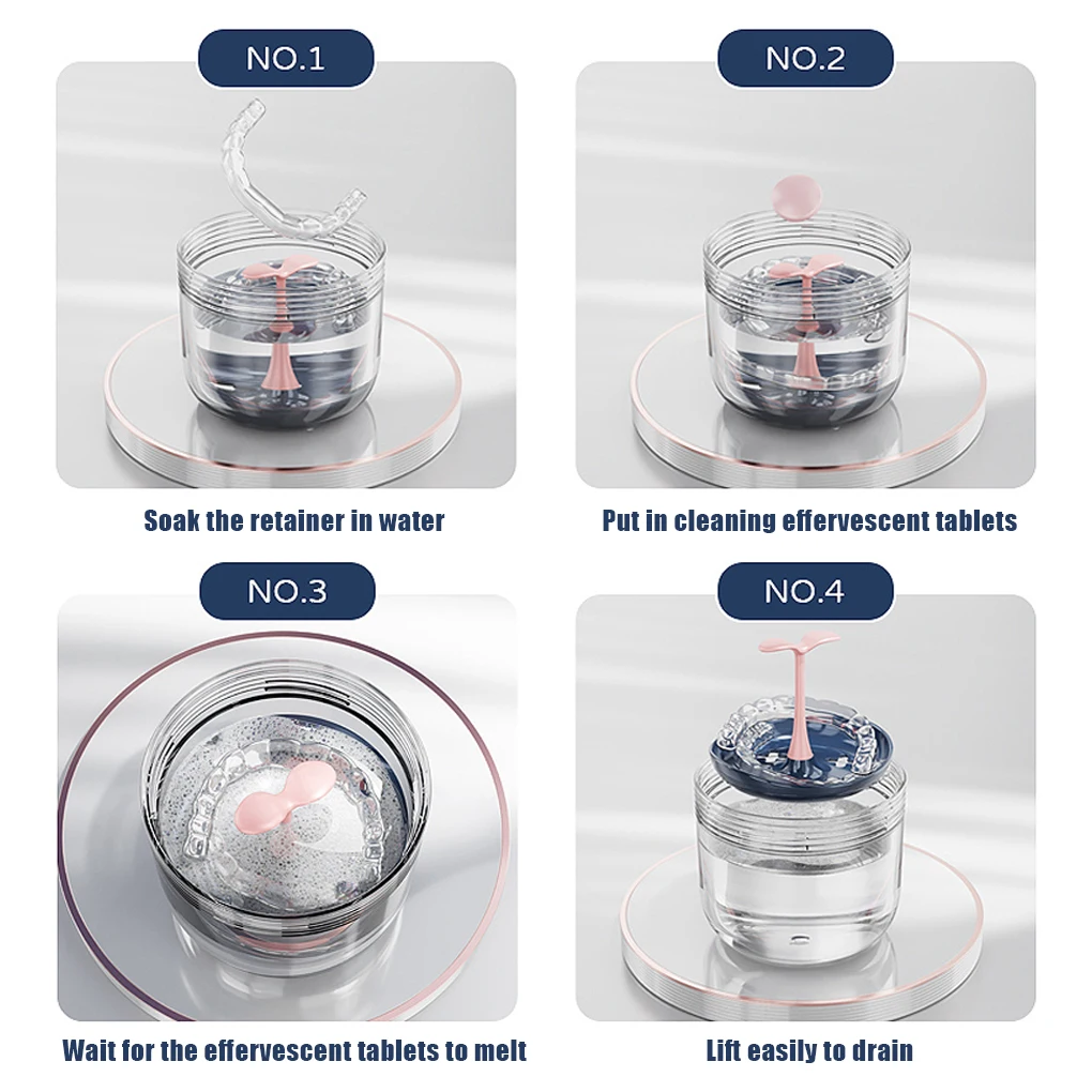 Convenient Separation Denture Bath Box - Maintenance Fixator Box - For And Appliances Excellent Materials Practical