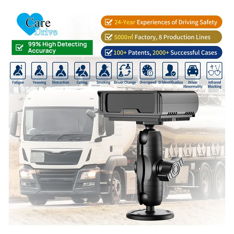 GOOD AlwayCare Free 4G Two-Way -Fatigue Alarm Driver Fatigue Monitor Platform and App Control for Truck Logistics Vehicle