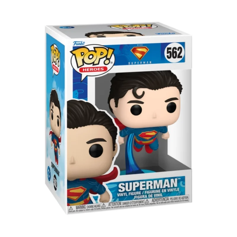 

2025 Original Funko Pop Dc Comics Action Figure Superman Movie Edition Vinyl Figures Decor Sculpture Doll Limited Edition Toys