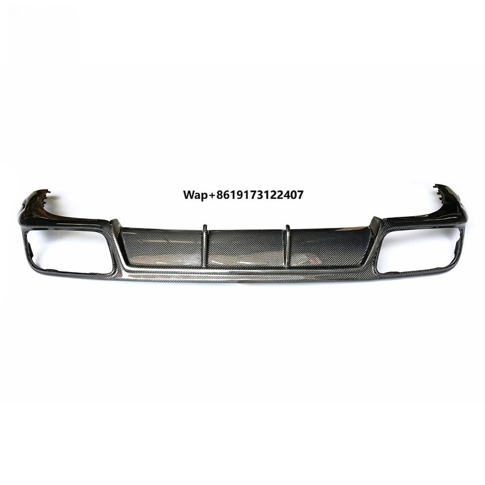 

KM for 911 991.1 991.2 Carrera Turbo Carbon Fiber Rear Diffuser Rear Bumper 2012-up