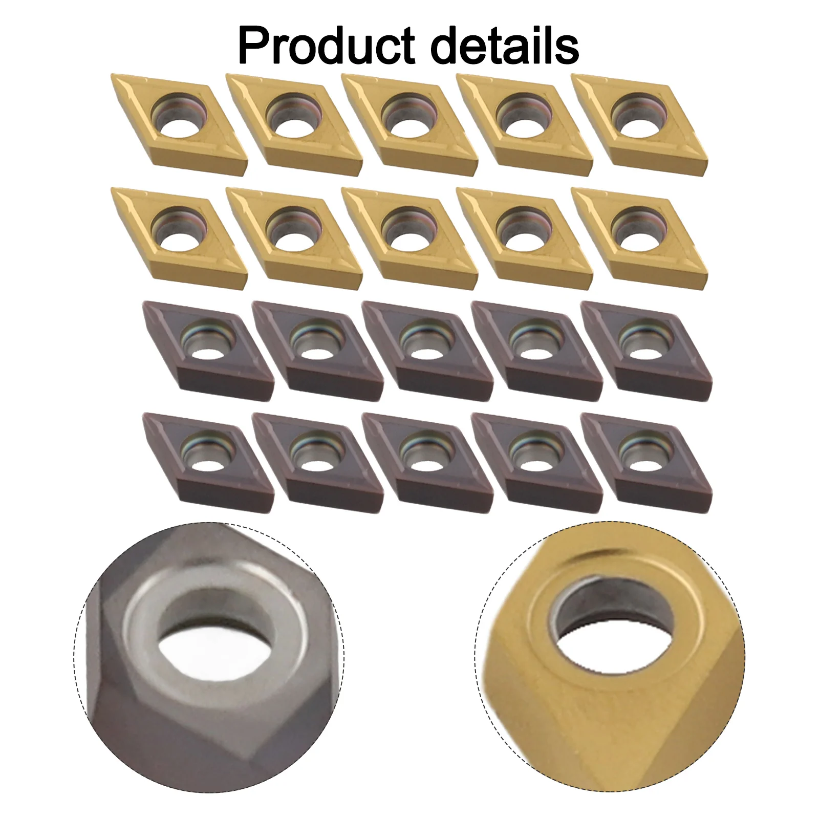

Cutting Tools CNC Turning Inserts CNC Machining Semi-Finishing Operations Carbide Inserts For Machining Steel Turning Tool