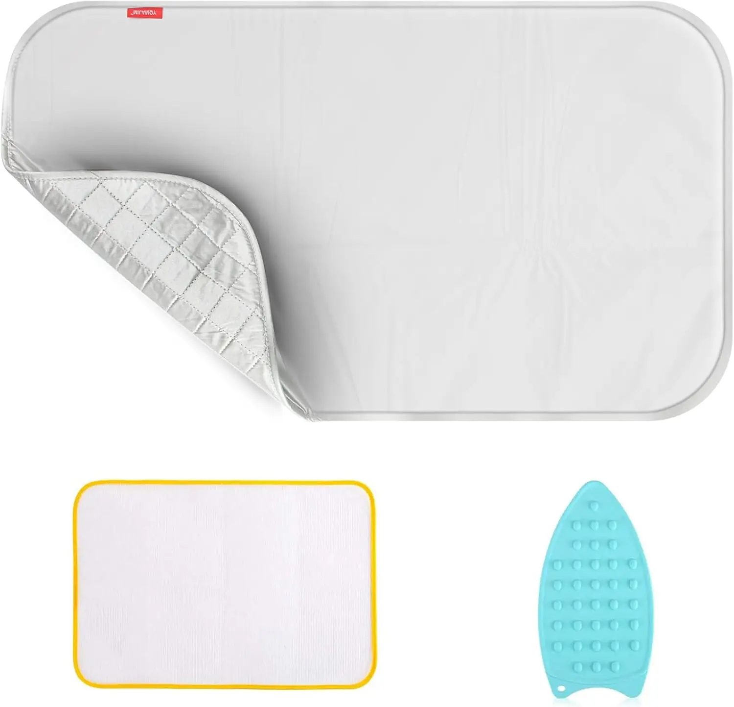 

Upgraded Thick Ironing Mat, Portable Double-Side Heat Resistant Pad for Travel and Small Spaces (53x32 inch)