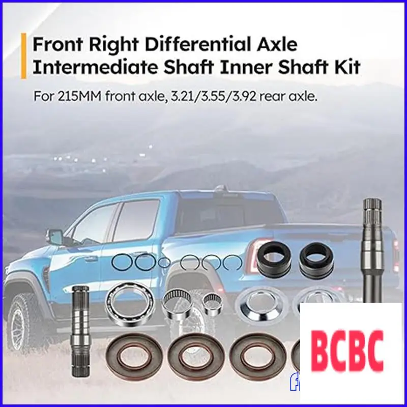 

BB-Front Right Intermediate Shaft Inner Shaft Kit For Dodge Ram 1500 3.0L 4.7L 68257420AF 68257421AF 68257422AF 722N695BK