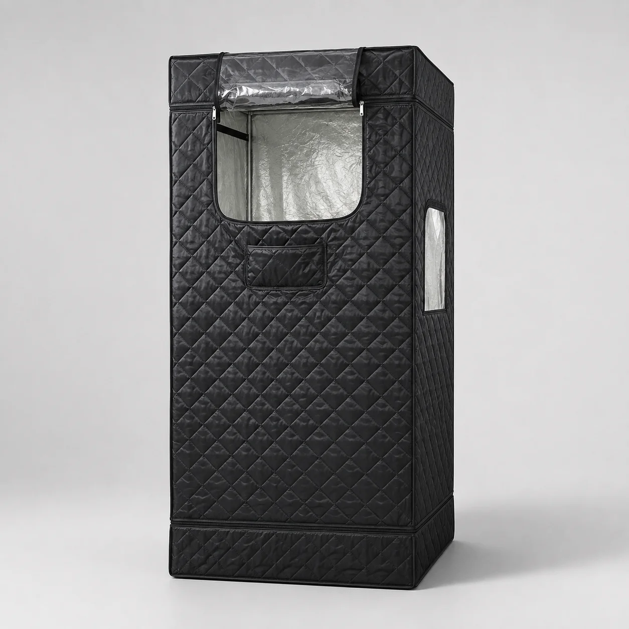 Portable Steam Sauna Tent, Multi-Layer Heat Retention, Thermal Enclosure, Efficient Steam Sessions, Home Spa Relaxation