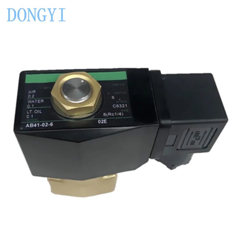 

Direct Acting 2-port Solenoid Valve AB AB41 AB41-03-1/2/3/4/5/6/7-02E-DC24V AB41-03-1/2/3/4/5/6/7-AC220V AB41-03-3/4-02E-AC220V