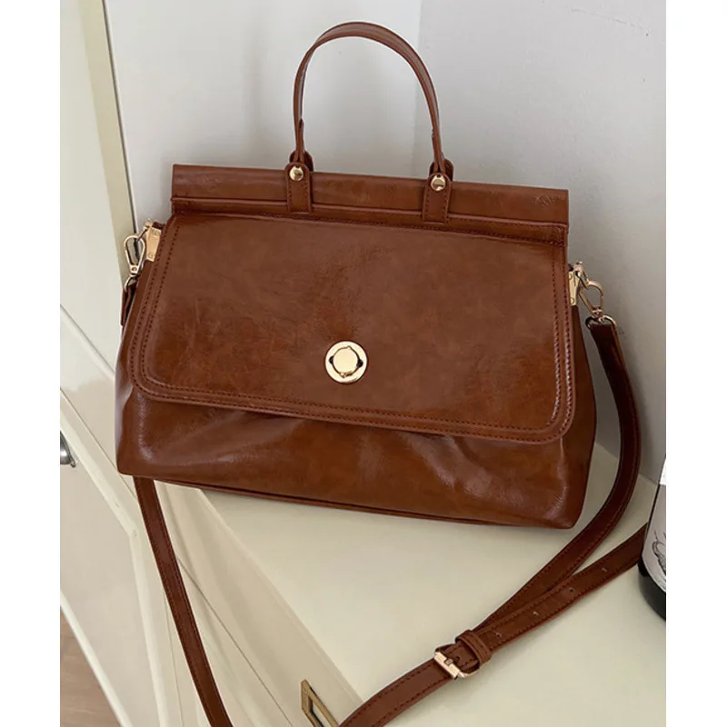 

Designer Luxury Bag Large Capacity Texture Handheld Crossbody Shoulder Handbags For Women High-quality Messenger Versatile Y2k