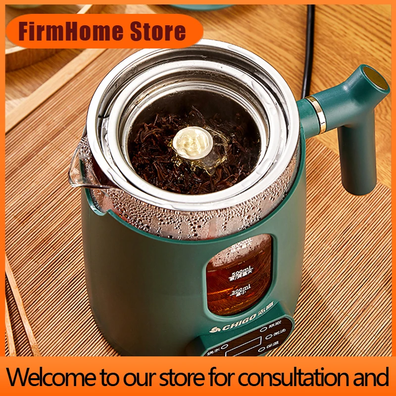 FirmHome Store800ml Electric Kettle Automatic Steam Spray Teapot With Filter Multifunction Glass Health Pot Thermo Pot Home Boil