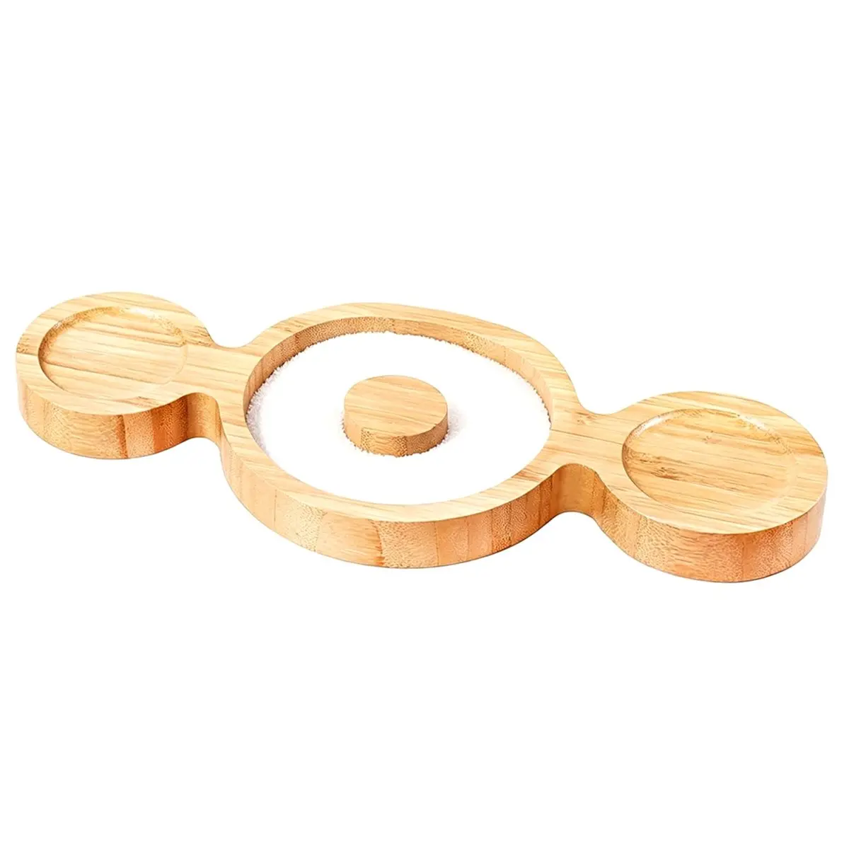 2026 Trend Solid Wood Rimmer - Quick Salt Rimming & Easy-Clean Shallow Tray Non-Slip for Home Bars & Parties