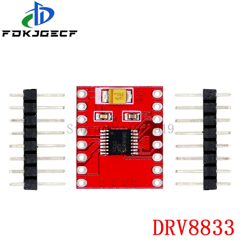 Dual Motor Driver  board module small size high performance 1A TB6612FNG DRV8833 for Arduino Microcontroller Better than L298N