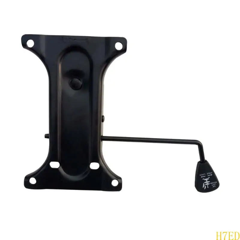 H7ed Black Rotating Claid Incliny Base Steel Design les espaces maison bureau