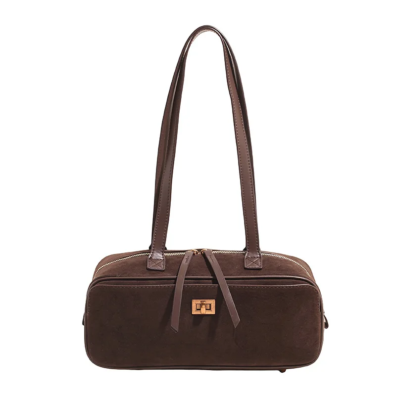 Sac sous les bras Vintage pour femmes, sac à main à bandoulière multi-voies en cuir, sac Hobo rétro pour les déplacements au bureau, automne hiver 2025