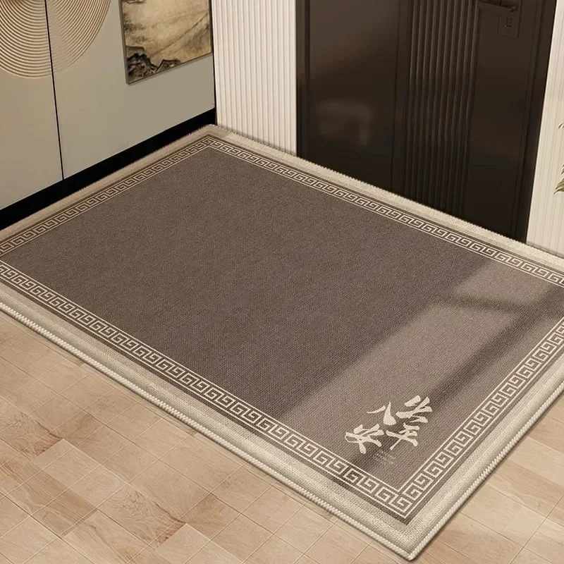 

Absorbent carpet for bathroom floor non-slip mat for bathroom door yellow living room carpet